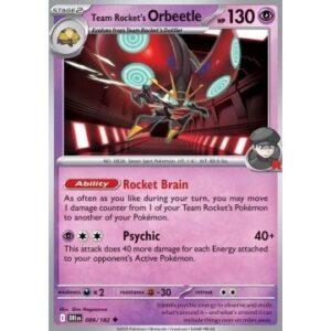 Destined Rivals - 089/182 - Team Rocket's Orbeetle