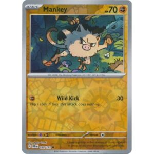 Destined Rivals - 090/182 - Mankey (reverse holo)