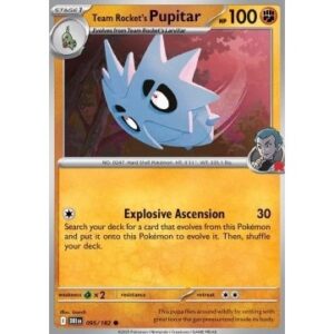 Destined Rivals - 095/182 - Team Rocket's Pupitar