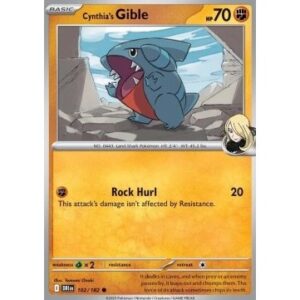 Destined Rivals - 102/182 - Cynthia's Gible
