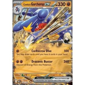 Destined Rivals - 104/182 - Cynthia's Garchomp EX (double rare)