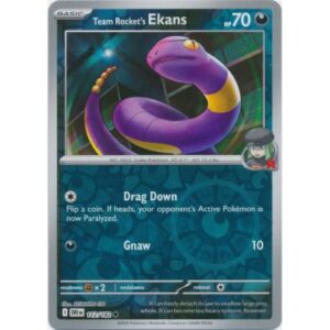 Destined Rivals - 112/182 - Team Rocket's Ekans (reverse holo)