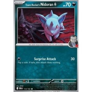 Destined Rivals - 114/182 - Team Rocket's Nidoran [F]