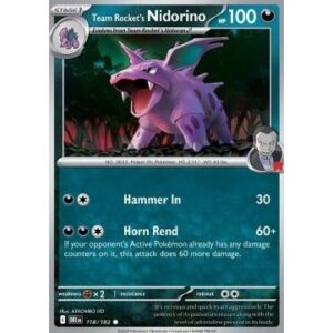 Destined Rivals - 118/182 - Team Rocket's Nidorino