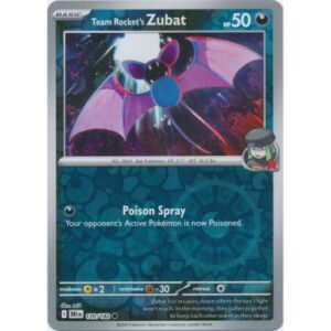 Destined Rivals - 120/182 - Team Rocket's Zubat (reverse holo)