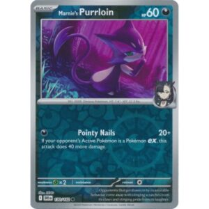 Destined Rivals - 130/182 - Marnie's Purrloin (reverse holo)