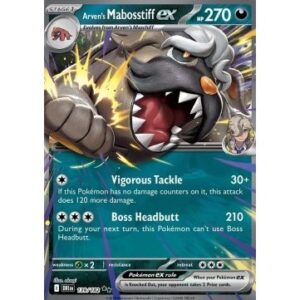 Destined Rivals - 139/182 - Arven's Mabosstiff EX (double rare)