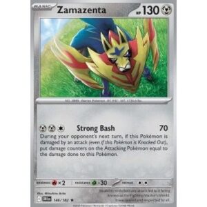 Destined Rivals - 146/182 - Zamazenta (rare holo)