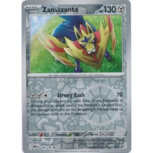 Destined Rivals - 146/182 - Zamazenta (rare reverse holo)