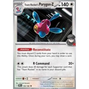 Destined Rivals - 155/182 - Team Rocket's Porygon-Z