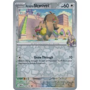 Destined Rivals - 158/182 - Arven's Skwovet (reverse holo)