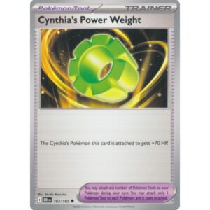 Destined Rivals - 162/182 - Cynthia's Power Weight