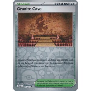 Destined Rivals - 166/182 - Granite Cave (reverse holo)