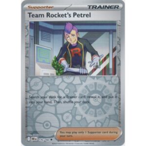 Destined Rivals - 176/182 - Team Rocket's Petrel (reverse holo)