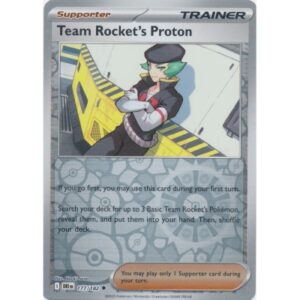 Destined Rivals - 177/182 - Team Rocket's Proton (reverse holo)