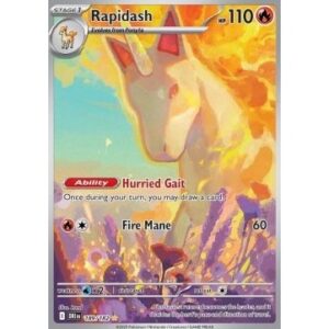 Destined Rivals - 189/182 - Rapidash (illustration rare)