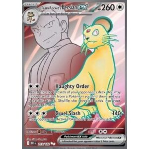 Destined Rivals - 219/182 - Team Rocket's Persian ex (ultra rare)