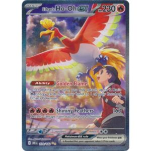Destined Rivals - 230/182 - Ethan's Ho-Oh ex (special illustration rare)