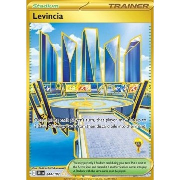 Destined Rivals - 244/182 - Levincia (secret rare)