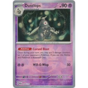 Prismatic Evolutions  - 036/131 - Dusclops (poke ball holo)