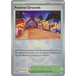 Prismatic Evolutions  - 108/131 - Trainer Festival Grounds (poke ball holo)