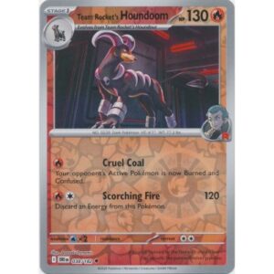 Destined Rivals - 038/182 - Team Rocket's Houndoom (reverse holo)
