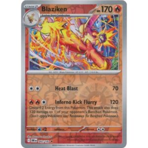 Destined Rivals - 042/182 - Blaziken (rare reverse holo)