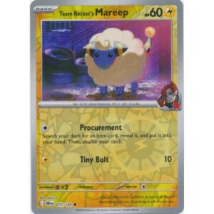 Destined Rivals - 072/182 - Team Rocket's Mareep (reverse holo)