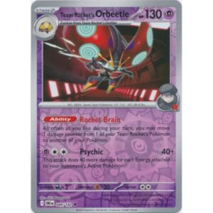 Destined Rivals - 089/182 - Team Rocket's Orbeetle (reverse holo)