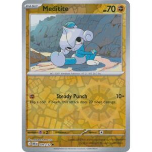 Destined Rivals - 099/182 - Meditite (reverse holo)