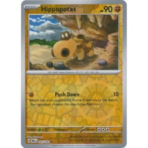 Destined Rivals - 105/182 - Hippopotas (reverse holo)