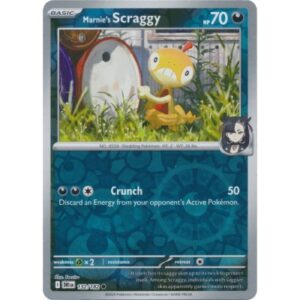 Destined Rivals - 132/182 - Marnie's Scraggy (reverse holo)
