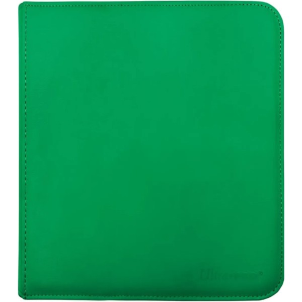 Ultra Pro - Zippered Pro Binder 12 Pocket - Green