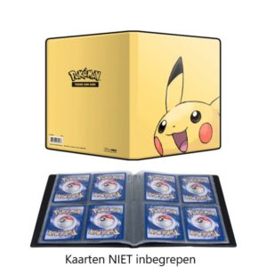 Pokemon 4 Pocket Portfolio – Ultra Pro – Pikachu