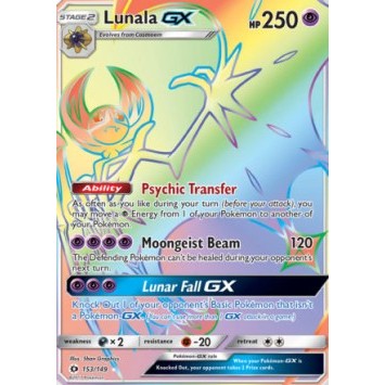 Sun Moon - 155/149 - Solgaleo GX (rainbow rare)