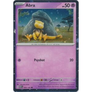 Pokemon 151 - 063/165 - Abra (holo)