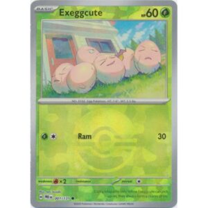 Prismatic Evolutions  - 001/131 - Exeggcute (poke ball reverse holo)