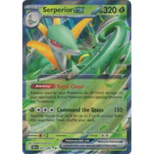 Black Bolt - 003/086 - Serperior EX (double rare)