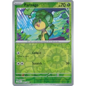 Black Bolt - 004/086 - Pansage (reverse holo)