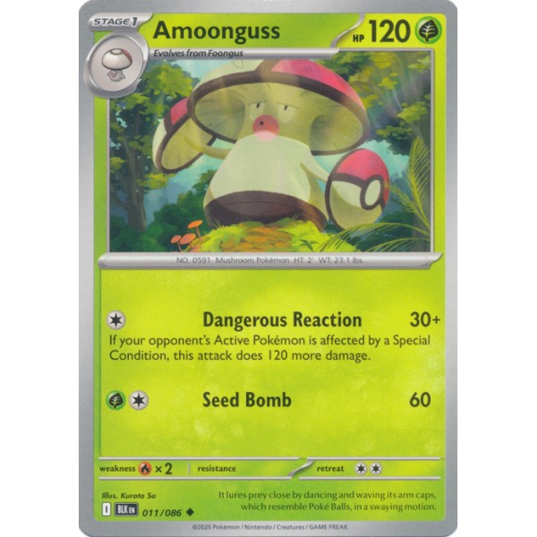 Black Bolt - 011/086 - Amoonguss