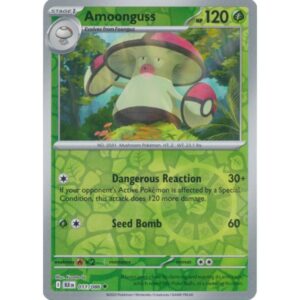 Black Bolt - 011/086 - Amoonguss (reverse holo)