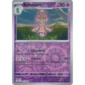 Black Bolt - 041/086 - Beheeyem (reverse holo)