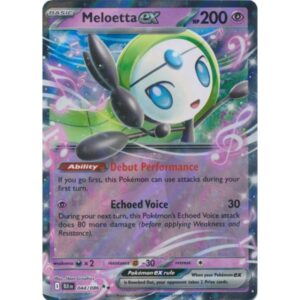Black Bolt - 044/086 - Meloetta EX (double rare)