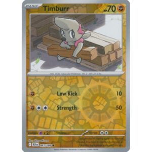Black Bolt - 047/086 - Timburr (reverse holo)