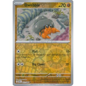 Black Bolt - 051/086 - Dwebble (reverse holo)