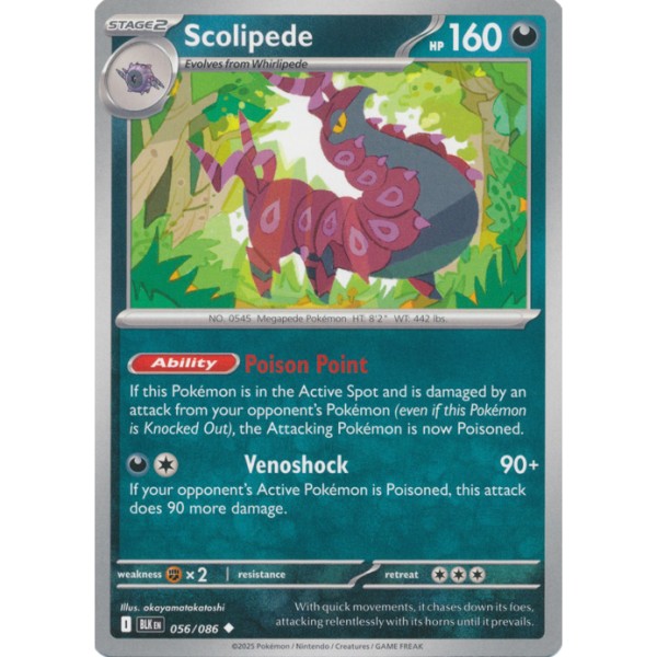 Black Bolt - 056/086 - Scolipede