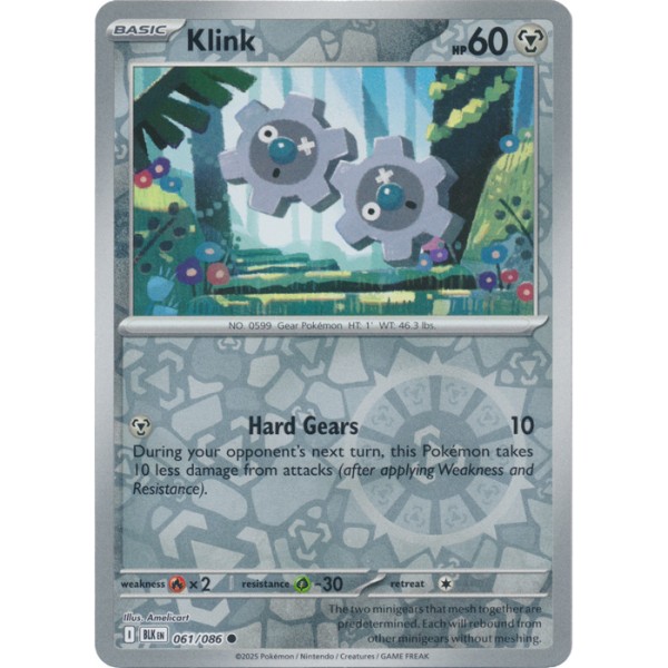 Black Bolt - 061/086 - Klink (reverse holo)