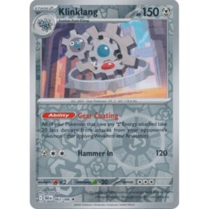 Black Bolt - 063/086 - Klinklang (rare reverse holo)