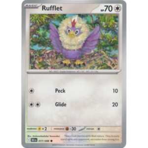 Black Bolt - 077/086 - Rufflet