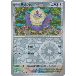 Black Bolt - 077/086 - Rufflet (reverse holo)